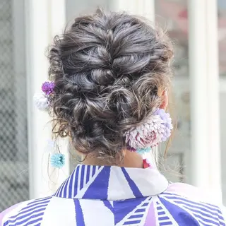 ミディアム ヘアアレンジ 韓国ヘア🇰🇷 トヨキトキコのヘアスタイル