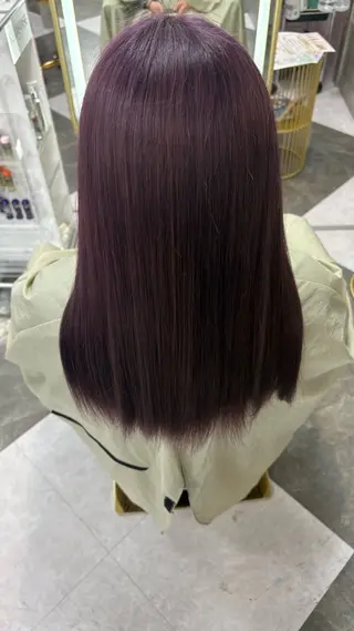 セミロング ガルボヘアー心斎橋店所属・心斎橋/髪型整形美容 師/カット/カラーのヘアスタイル