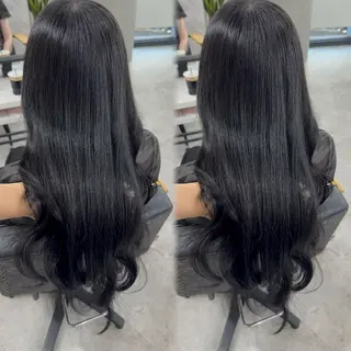 ロング カラー 赤み無し柔らかカラー 【梅田】madokaのヘアスタイル