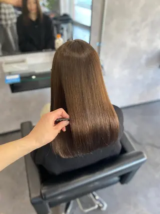 セミロング 【髪質改善】加藤 崇徳のヘアスタイル