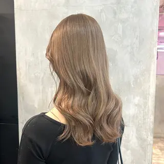 セミロング カラー ✨うる艶/ブリーチ✨ 𝓡𝒖𝓷𝐚💋のヘアスタイル