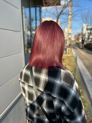 ミディアム カラー 🎀渡部 凜花/髪質 改善/艶髪🎀のヘアスタイル