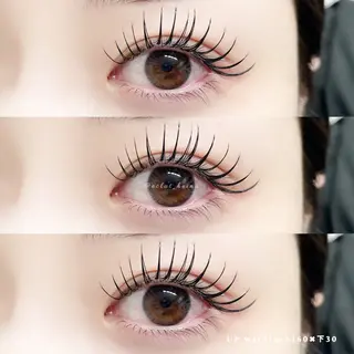 マツエク・マツパ 松沢 慧娜のマツエク・マツパデザイン