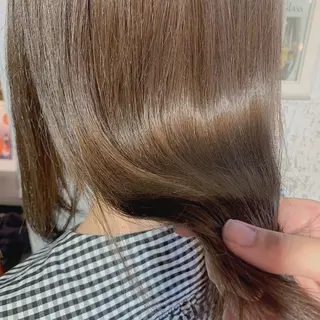 セミロング カラー stylist/ボブ ことの/韓国レイヤーのヘアスタイル