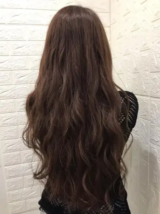 ロング カラー パーマ ナナシ所属・✨髪質改善/縮毛矯正 木村和司✨のヘアスタイル