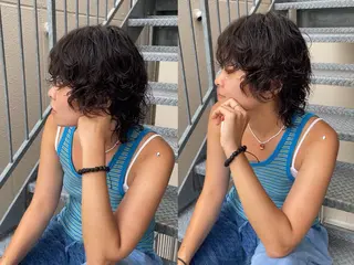 ミディアム パーマ color/mens ⛓️mariのヘアスタイル