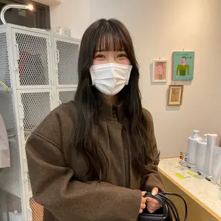 カラー SOYON ayaのヘアスタイル