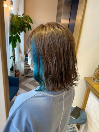 ミディアム カラー Lond  charme 吉祥寺所属・似合わせボブ🌟 艶髪特化💗村松優斗のヘアスタイル