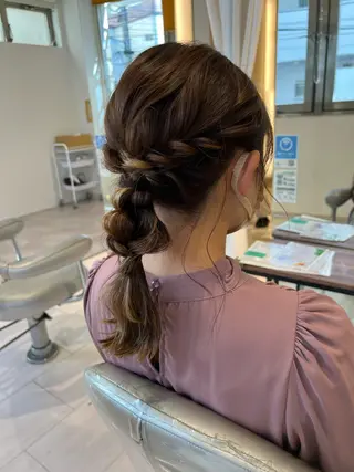 セミロング 久永 菫のヘアスタイル