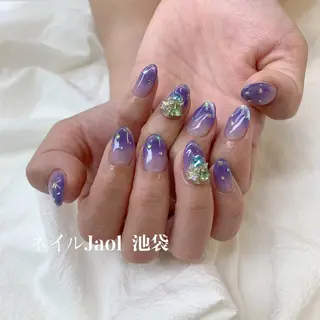 ミディアム nail jaol池袋店所属・ネイルJaol 池袋のネイルデザイン