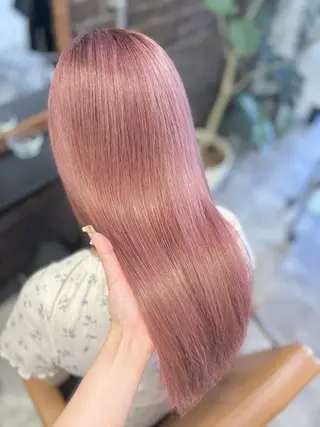 セミロング 艶髪ハイトーン🌙 /RINOのヘアスタイル