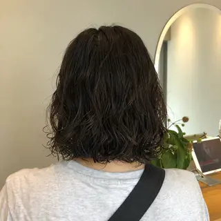 ミディアム パーマ メンズも◎ 北澤みさきのヘアスタイル