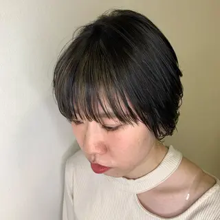 ショート カラー ヘアアレンジ 【Sweep】おじま のぞみのヘアスタイル