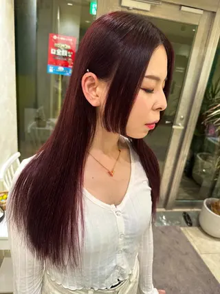 ロング カラー デザインカラー🎨 下北沢 / 磯部のヘアスタイル