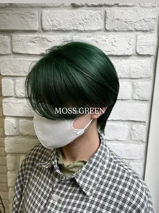 ショート カラー メンズパーマ ／瀧澤 陽奈 ☾ᐝのヘアスタイル