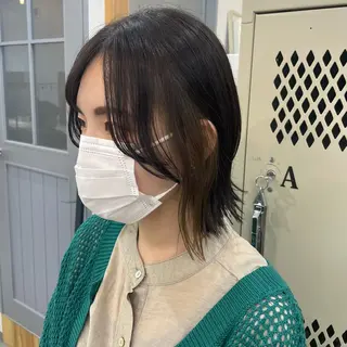 ミディアム SUNC🍀大熊 花奈絵🍀のヘアスタイル