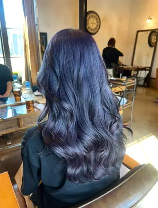 ロング カラー 🩵小野 えりか🩷のヘアスタイル