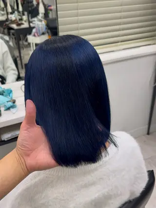 ミディアム カラー 高島大登/顔周り /レイヤーカットのヘアスタイル