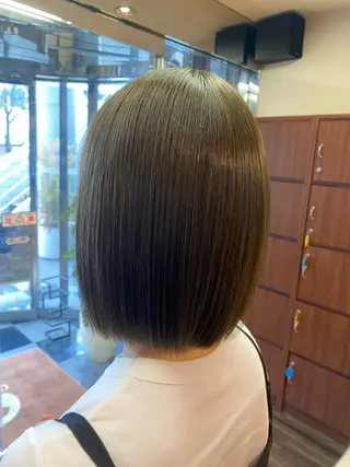 ショート カラー ヘアアレンジ メンズ 加藤 瑠美のヘアスタイル