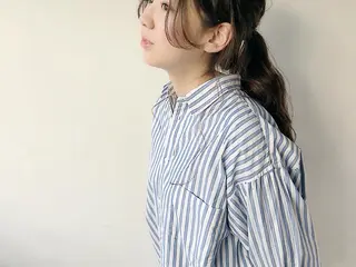 ロング ヘアアレンジ SALOWIN銀座VORT所属・小林 佳祐のヘアスタイル