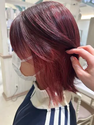カラー 若林 沙樹のヘアスタイル