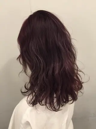 ミディアム カラー 💘透明感カラー💘 沖本 将宏のヘアスタイル