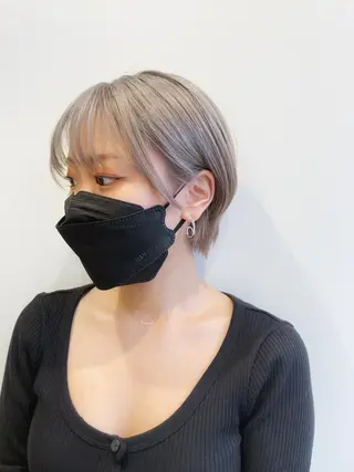 ショート カラー メンズ特化 パーマ/オザワのヘアスタイル