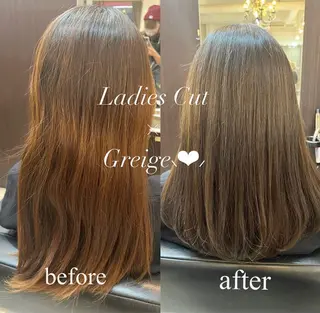 セミロング 大人女性ぼかし メンズ強化🦙平作のヘアスタイル