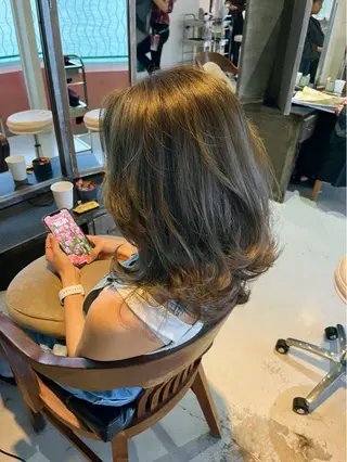 ミディアム VIM hair 泡瀬店所属・ミサ ミサのヘアスタイル