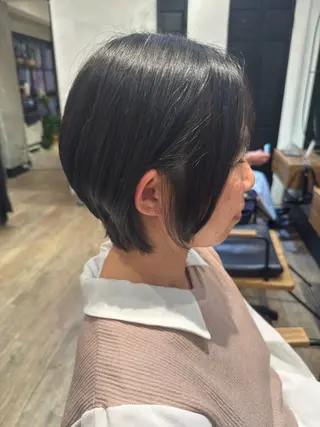 ショート カラー 立川/ブリーチ/ 髪質改善/西川翔真のヘアスタイル