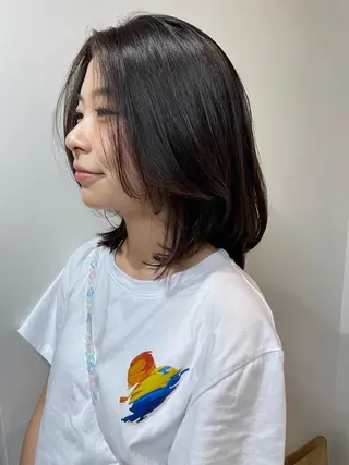 ミディアム Yusuke ユウスケのヘアスタイル