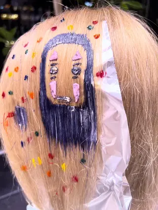 カラー 🤍 ももか🤍のヘアスタイル