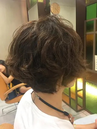 ショート パーマ Blossom大塚 ディレクター永野のヘアスタイル