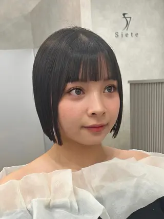 ショート ✨韓国ヘア✨ レイヤー✂️鎌倉楓麻のヘアスタイル