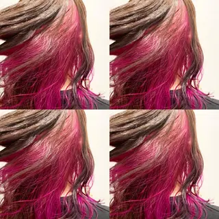 セミロング カラー O maikoのヘアスタイル