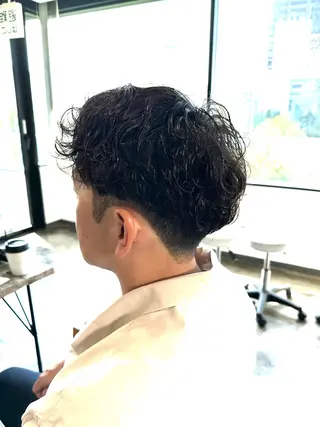パーマ メンズ 骨格補正施術/メンズ 専門美容師/YUYAのヘアスタイル