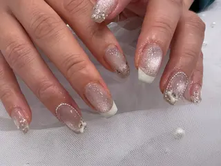 ネイル 韓国ネイル🎀 H nail 碧のネイルデザイン