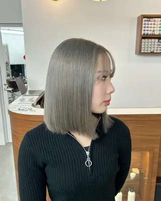 ロング カラー 大阪梅田/ イマムラミヅキのヘアスタイル