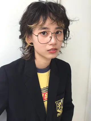 ショート パーマ baLon.fem所属・澤田 奈々子のヘアスタイル