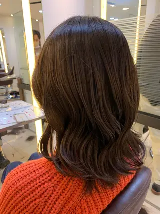 ミディアム アキモト マサキ/ パーマ人気NO1のヘアスタイル