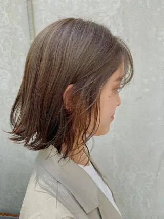 ミディアム 【カラーリスト】 Likka.のヘアスタイル