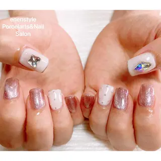 ミディアム ネイル 👑enen style👑のネイルデザイン