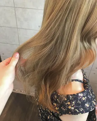 ロング カラー knock【ノック】所属・烏丸韓国ヘア🇰🇷 ayaka🎀のヘアスタイル