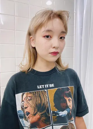 ミディアム 繭所属・宮前 俊平のヘアスタイル