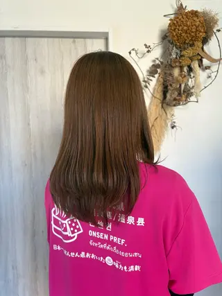 セミロング GrassHair石垣店所属・衛藤 澄玲のヘアスタイル