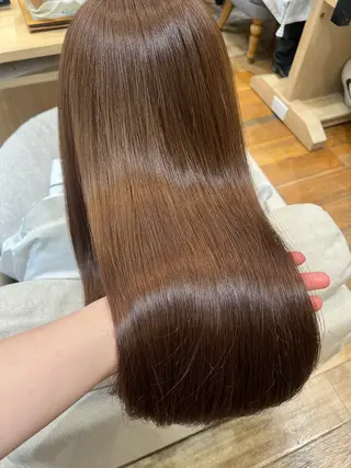 セミロング カラー 暖色カラー/似合わせ カット/名古屋/辻のヘアスタイル