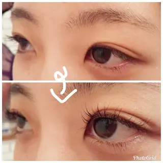 マツエク・マツパ 💡次世代LED -TIARA💡のマツエク・マツパデザイン