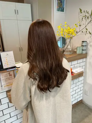 ロング カラー 髪質改善カラー🪡✨ レイヤー/ rinaのヘアスタイル