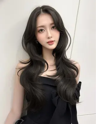 ロング カラー 韓国ヘア/髪質改善 TAKAHIROのヘアスタイル