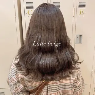 ロング カラー ヘアアレンジ 代表🎀 ふわモテ愛 され髪🩷yumiのヘアスタイル